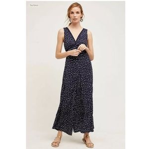 HD Women's Navy Polka Dot Jumpsuit